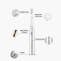 Звукова зубна щітка Beringar Sonic Swissbrush 3.0 Швейцарія, фото 4