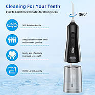 LVLAM Water Flosser M131 Портативний стоматологічний іригатор порожнини рота, фото 5