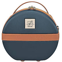 Бьюті-кейс Semi Line 5L Blue/Brown T5672-1, фото 6