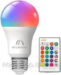 Лампочка серії My Lighting 10 Вт B22 ECO зі зміною кольору E27