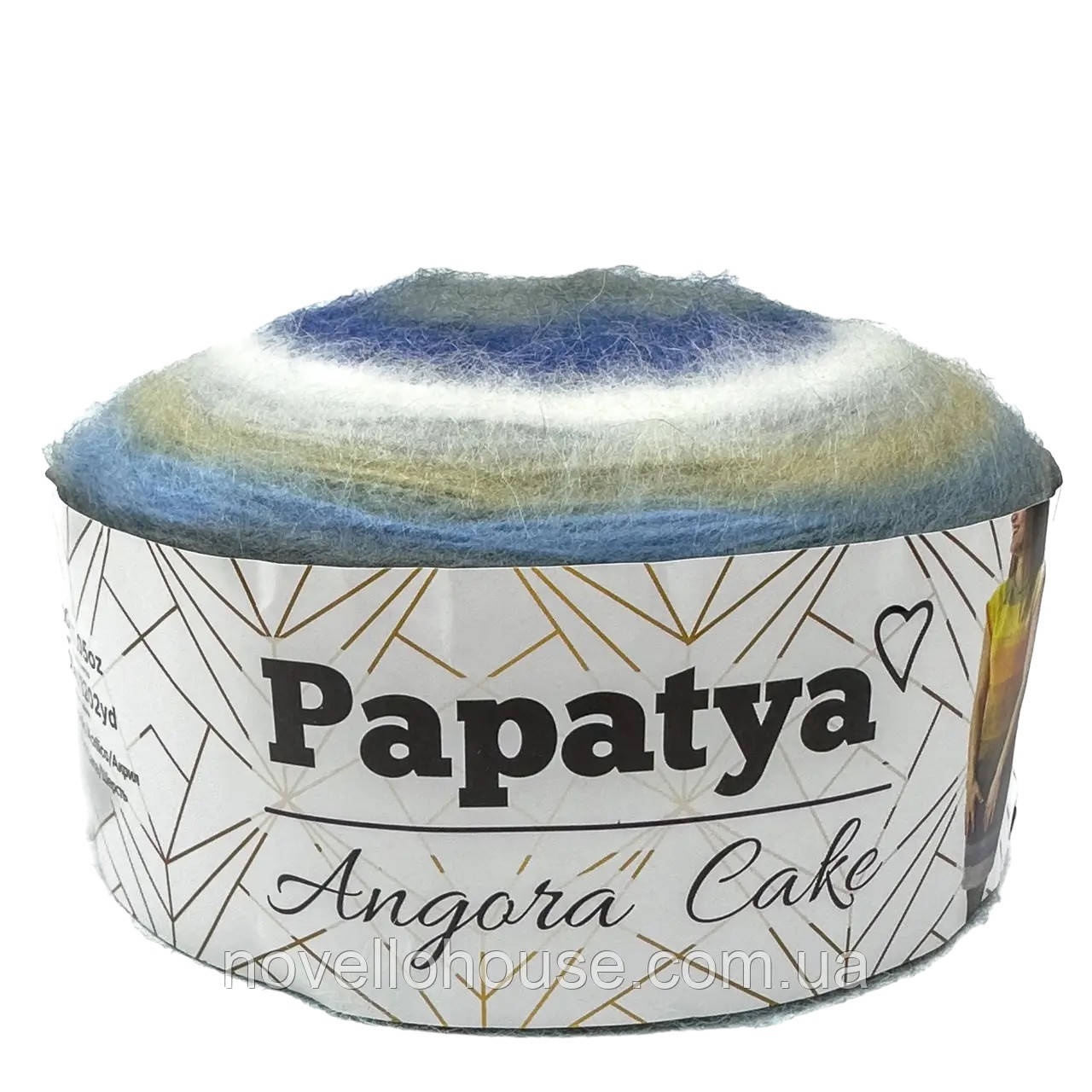 PAPATYA ANGORA CAKE (Папатя Ангора Кейк) № 615 (Вовняна пряжа з акрилом, нитки для в'язання)