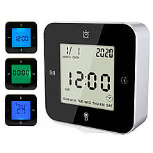 Годинник настільний Technoline WT344 Black/Silver WT344