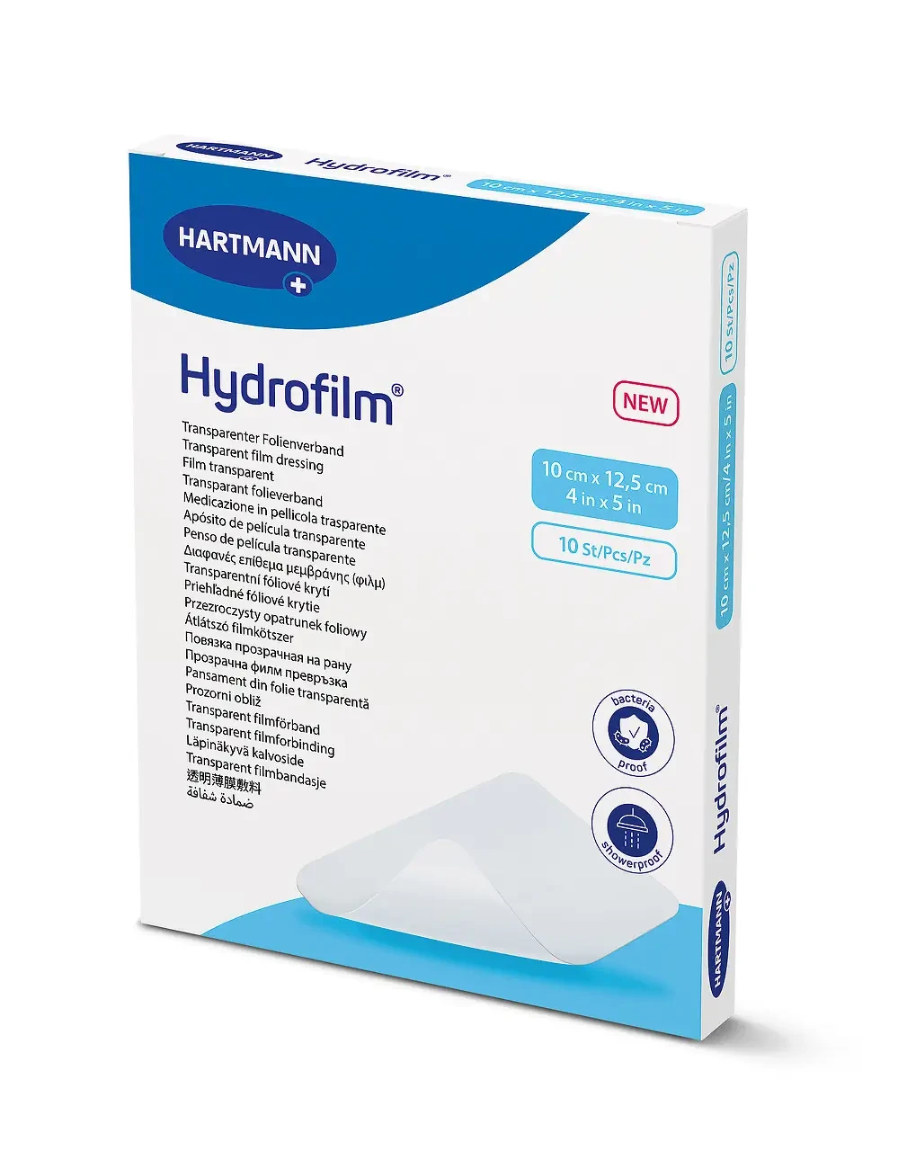 Пов'язка водонепроникна плівкова Hartmann Hydrofilm 10х12,5см 1шт