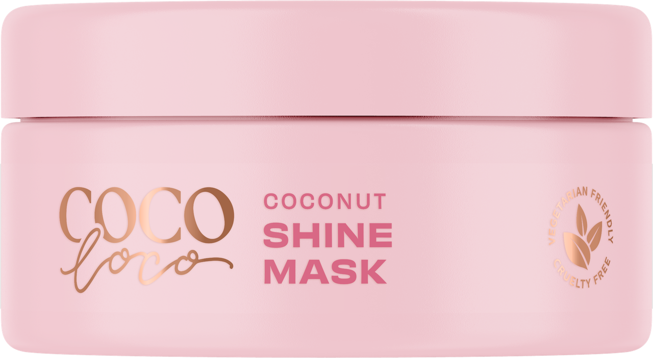 Маска для сяйва волосся з кокосовою олією Lee Stafford Coco Loco Coconut Shine Mask ,200мл, фото 1