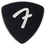 Медіатори Fender 346 Shape F-Grip Picks — Black 1.50 mm 3-Pack, фото 3