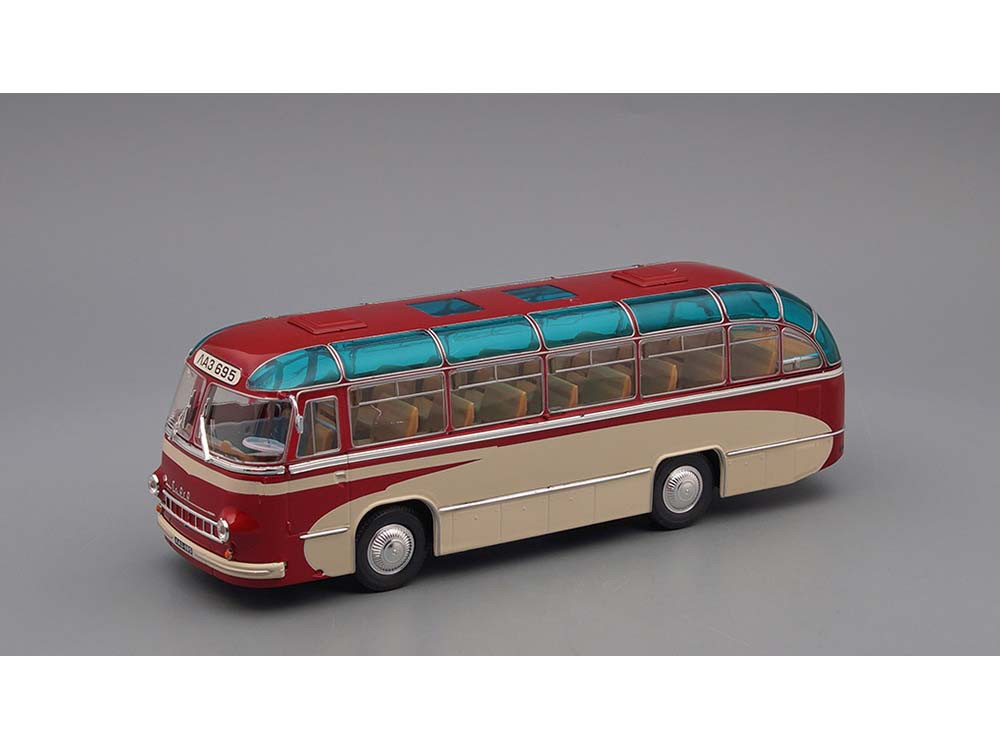 Модель Автобус ЛАЗ-695 Досліджений 1956 (червоно-бежевий) | ULTRA Models, фото 1