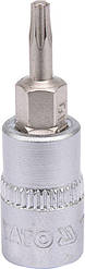 Головка торцева з битою Torx YATO 1/4" T10 (YT-04302)