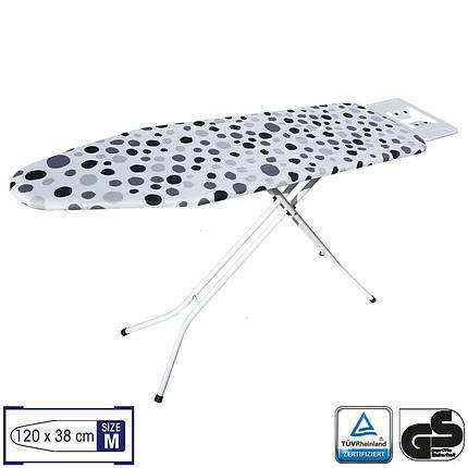 Дошка для прасування Casa Si Superstandard Basic 120x38 White/Grey Spots CS95150E290, фото 1