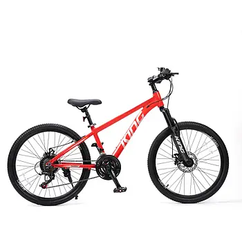 Спортивний велосипед 24" дюймів (21 швидкість, Shimano) Royal Baby KING RB24-29 Червоний
