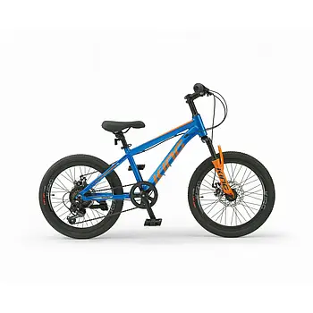 Спортивний велосипед 20" дюймів (7 швидкостей, Shimano) Royal Baby KING RB20-29 Синій