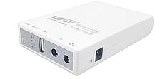 ДБЖ для роутера, повербанк MINI DC UPS WGP 5V-9V-12V, 10400mAh, фото 3