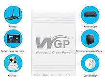 ДБЖ для роутера, повербанк MINI DC UPS WGP 5V-9V-12V, 10400mAh, фото 5