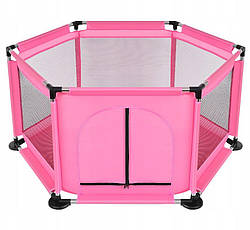 Манеж дитячого Malatec рожевий 8493 / DSP016P