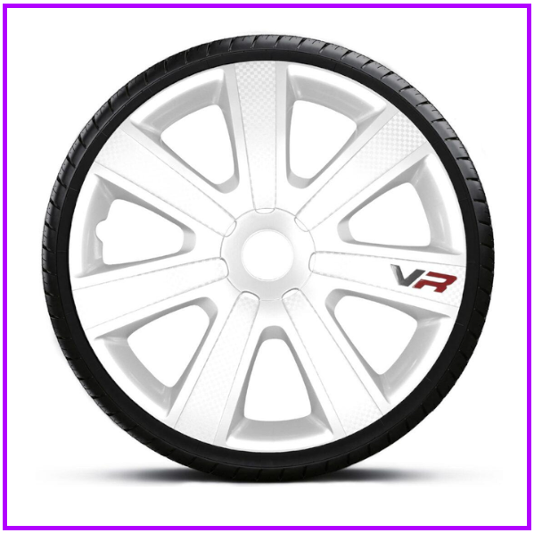 Kолпаки R13 VR Carbon White, фото 1