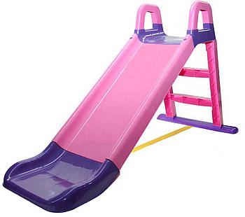 Дитяча гірка TM Doloni 140 см, рожево-фіолетова