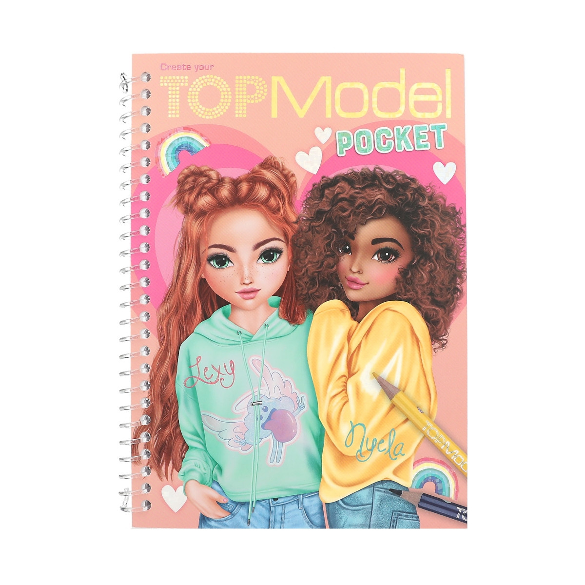 TOP Model Pocket Кишенькова книжка-розмальовка Топ Модель 13165