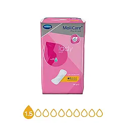 Прокладки урологічні при нетриманні сечі дуже легкого ступеня MoliCare® Premium lady pad 1.5 краплі 14шт/уп.
