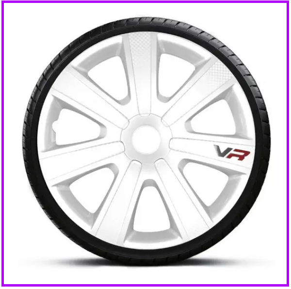 Kолпаки R13 VR Carbon White, фото 1