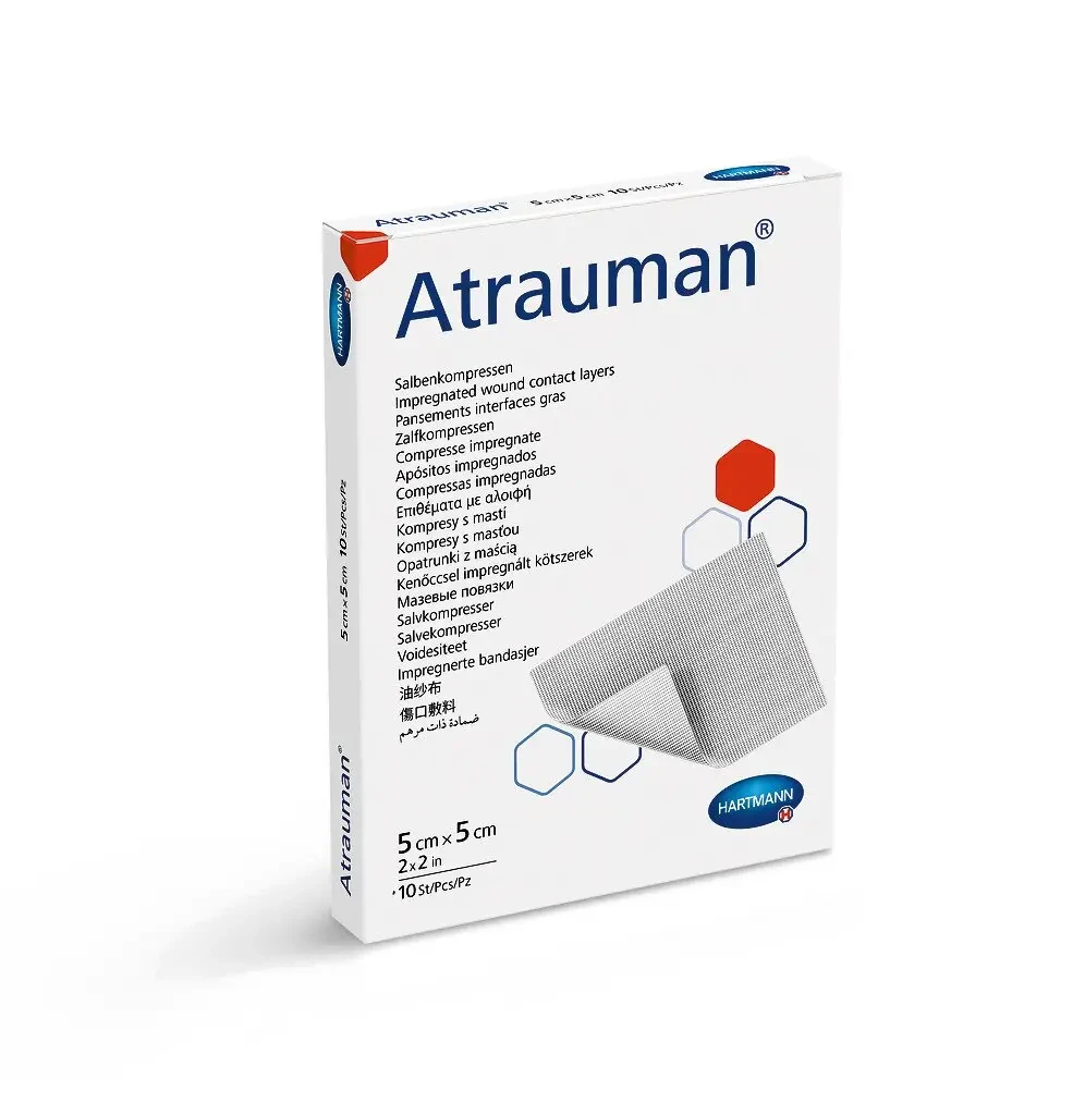 Мазєва атравматична пов'язка Atrauman 5х5см 1шт