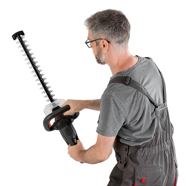 Кущоріз акумуляторний 20 В, 2000 об/хв, довжина шини 500 мм, діаметр зрізу 18 мм, леза 65 mn, без ЗП та АКБ, INTERTOOL WT-9115, фото 1