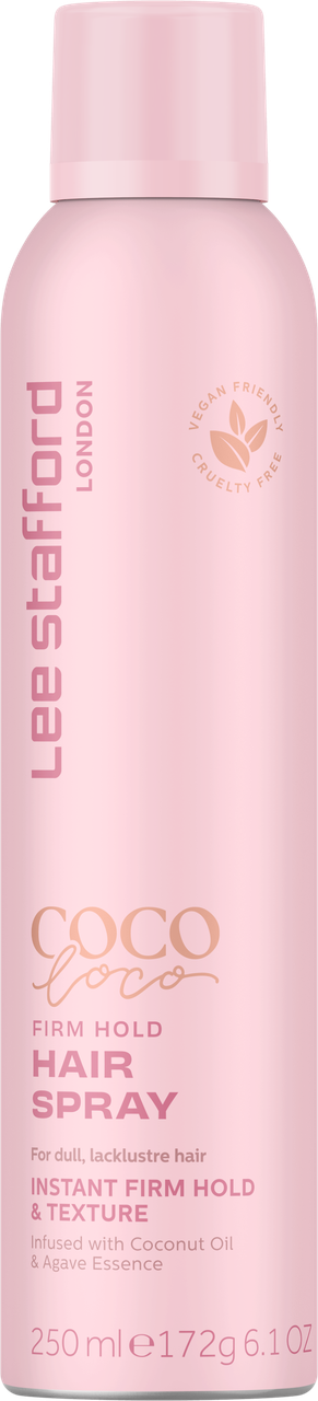 Фіксуючий спрей для волосся Coco Loco Lee Stafford Coco Loco Firm Hold Hairspray ,250мл, фото 1