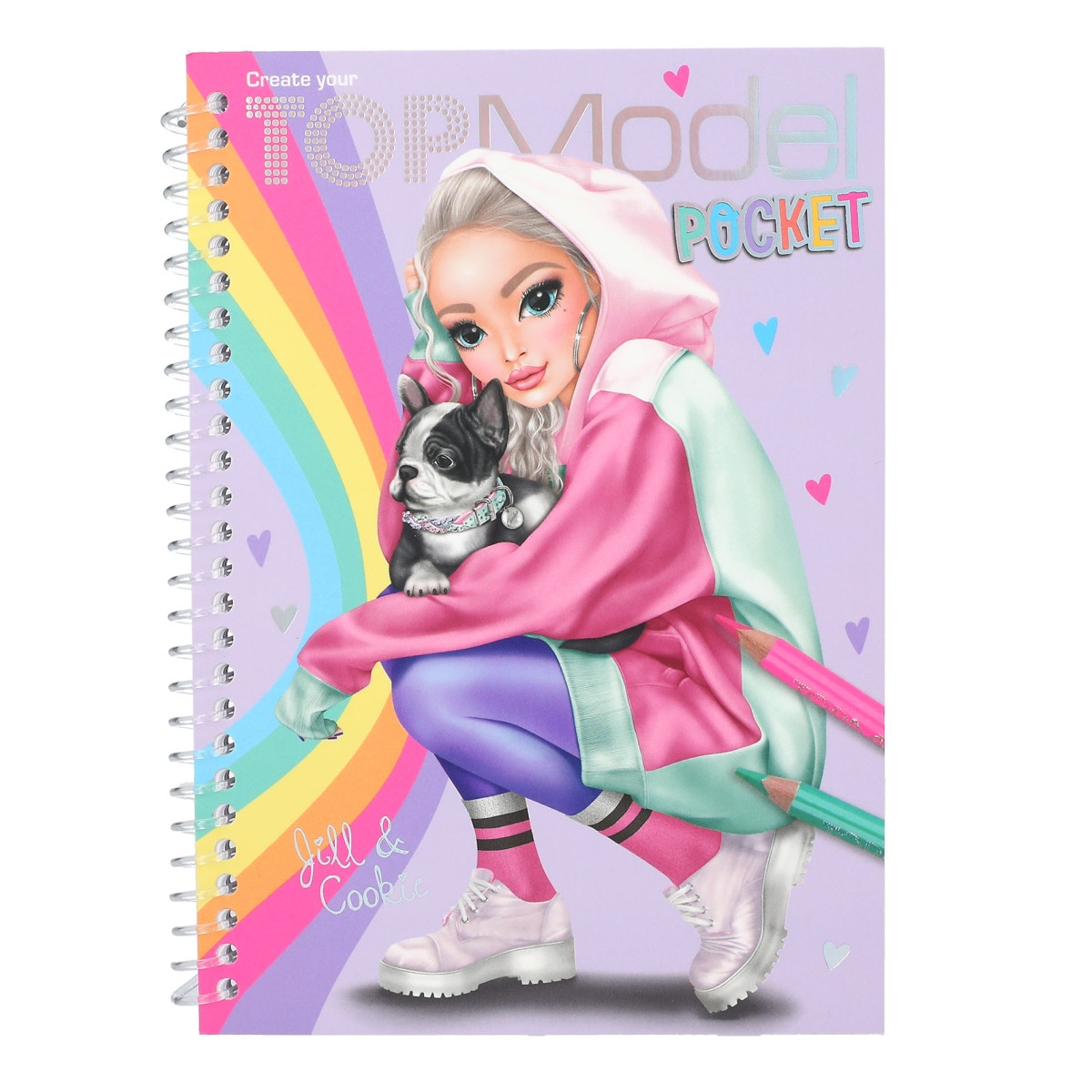 TOP Model Pocket Кишенькова книжка-розмальовка Топ Модель 12727