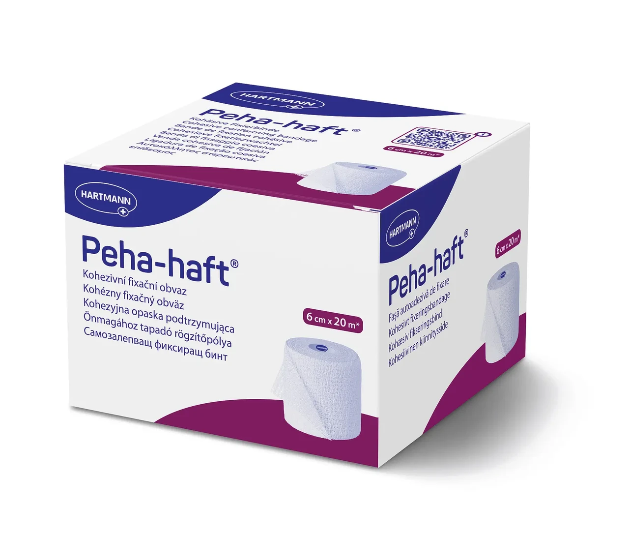 Бинт когезивний самофіксуючий Peha-haft 6см х 20м