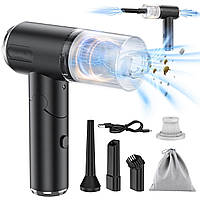 Автомобільний пилосос maxkes, бездротовий ручний мініакумуляторна повітродувка