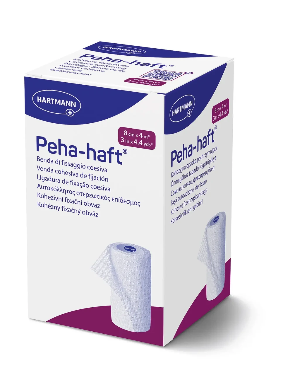 Бинт когезивний самофіксуючий Peha-haft 8см х 4м