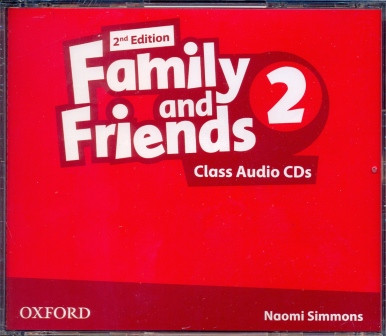 Family and Friends 2 Second Edition - Class Audio CDs (3 шт.)