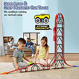 Автотрек вертикальний, магнітний, 440 деталей CJ-2001006, фото 5