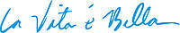 Виниловая наклейка La vita è bella Жизнь прекрасна 46 х 8,6 см, фото 8