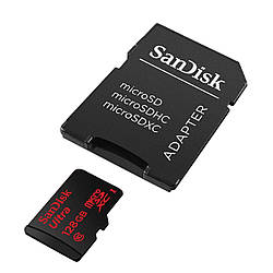 SanDisk 128GB microSDXC C10 UHS-I R80MB/s Ultra smart