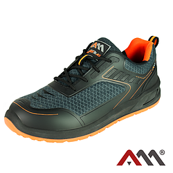Робочі кросівки,демісезонне захисне взуття з металевим носом,зручне повсякденне взуття,спецвзуття Artmaster Польща AVANGARDE