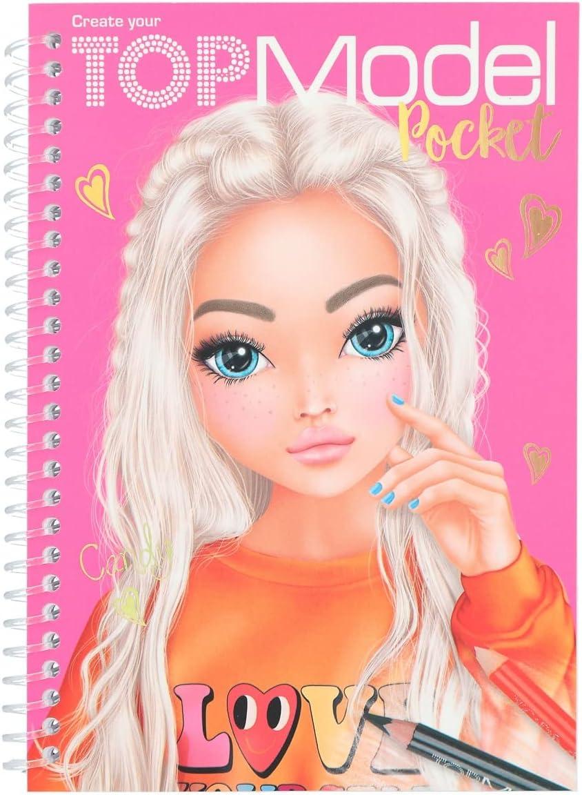 TOP Model Pocket Кишенькова книжка-розмальовка Топ Модель 11821