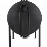 Дров'яна піч буржуйка Екожар Про 1000 Плюс комплект з вентилятором, фото 3