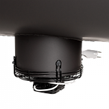 Дров'яна піч буржуйка Екожар Про 1000 Плюс комплект з вентилятором, фото 4