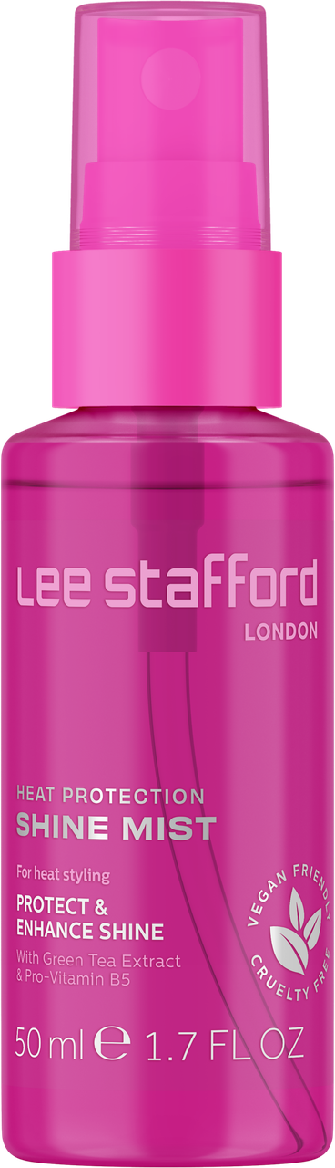 Захисний спрей для сяйва волосся Lee Stafford Heat Protection Shine Mist,50мл, фото 1