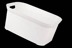 Кошик для білизни NOSTALGIA б/кр. з/руч. 33 л. Elif Plastik, Туреччина UN-323