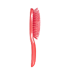 Щітка для волосся масажна із силіконовими зубцями Salon Professional 6W073, фото 4