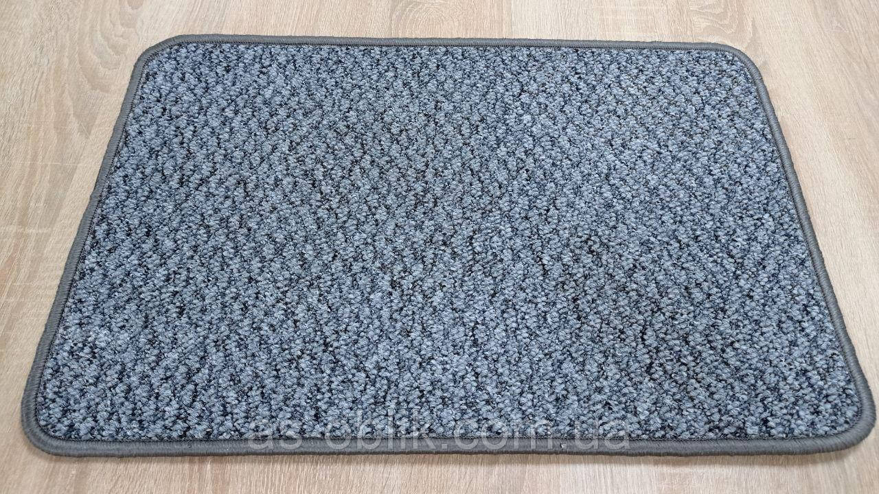 Килим текстильний сірий Dover 60х40 см, фото 1