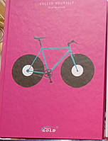 Ділова книга 144 л. Gold Brisk А5 обкладинка тверда офсетний імпортна папір 70г/м2 клітку ДКВ-10 Бріск