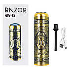 Електрична міні-бритва, від USB, HW-T8 / Портативна електробритва чоловіча / Шейвер / Акумуляторна бритва, фото 9