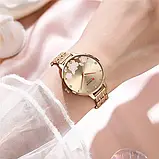 Жіночий кварцовий годинник Curren C9068L Gold, фото 3