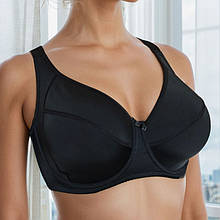 Бюстгальтер Orietta Avec 8825 у гладкій чашці G, колір Чорний