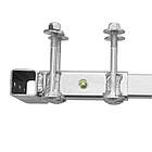 Транцеві колеса BVS КТ450 Колія сверхстійка модель висока вантажопідйомність 170 кг пневматичні колеса 260х85х20 мм, фото 5