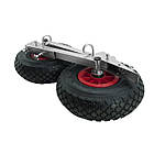 Транцеві колеса BVS КТ270 Штифт самозажимні для надувних човнів навантаження до 200 кг дорожній просвіт 28 см, фото 3