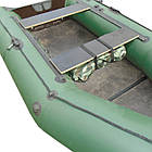 Візок для надувного човна BVS Universal - AVT Poly вантажопідйомність до 170 кг ширина від 135 до 185 см розбірна, фото 5