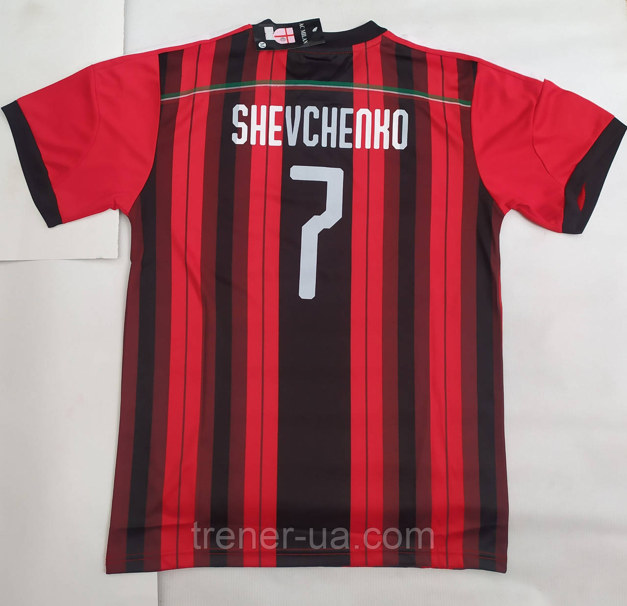 Футбольна форма доросла Milan Shevchenko 7 червоно-чорна