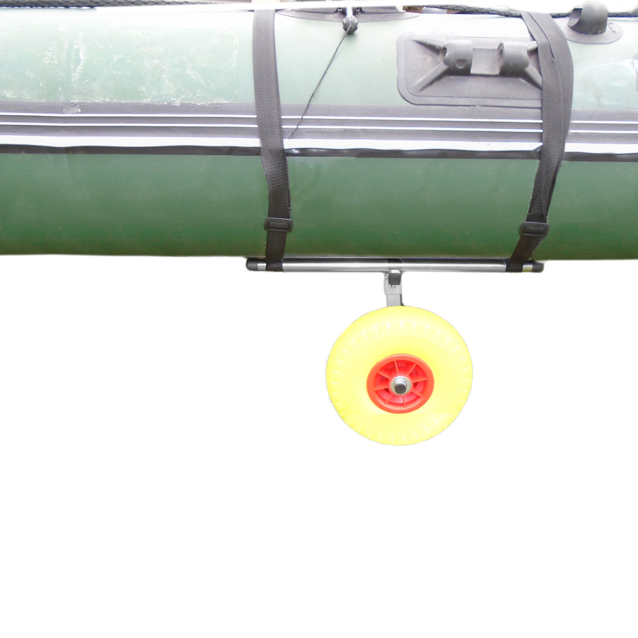 Візок для надувного човна BVS Universal - AVT Poly вантажопідйомність до 170 кг ширина від 135 до 185 см розбірна, фото 1